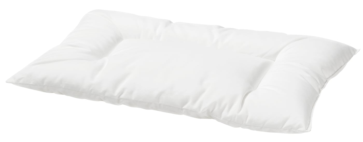 Подушка для детской кроватки, белый, 35x55 см