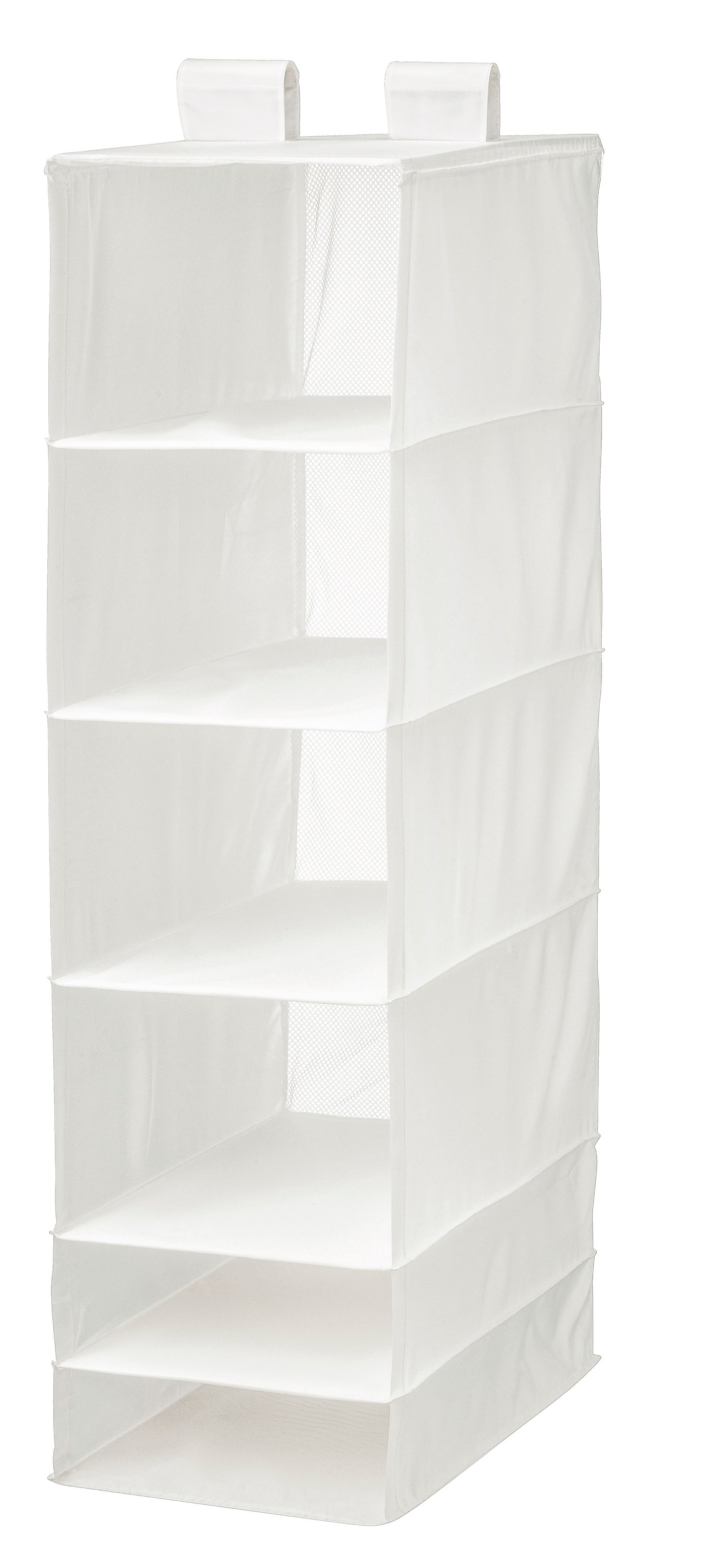модуль для хранения с 6 отделениями, белый, 35x45x125 см