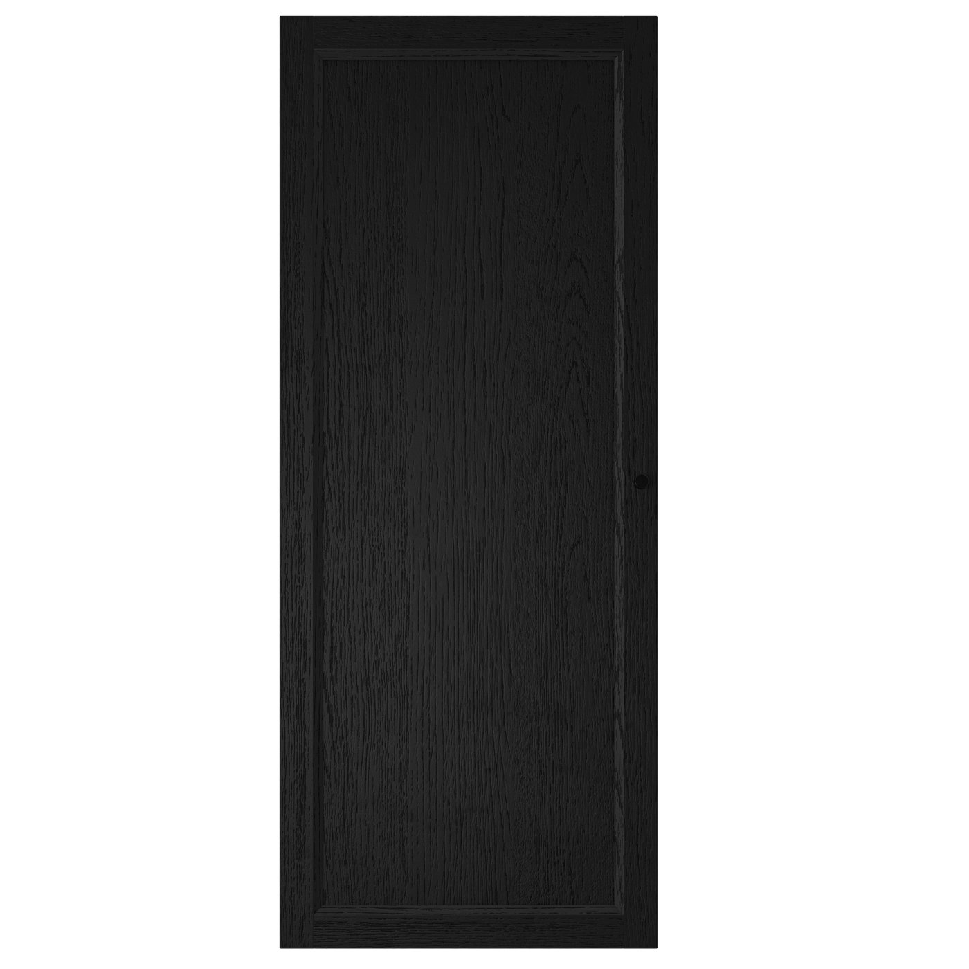 Дверь, чёрный под дуб, 40x97 см