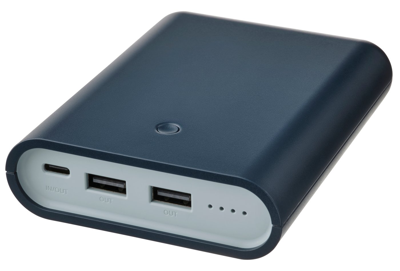 дополнительный внешний аккумулятор, темно-синий, 10400 mAh