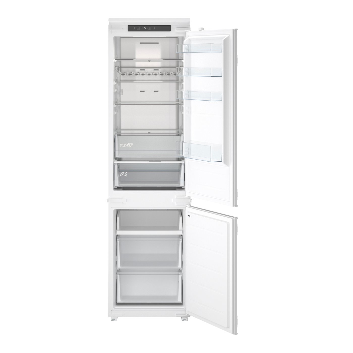 Холодильник/ морозильник, IKEA 700 встраиваемый, 213/87 л