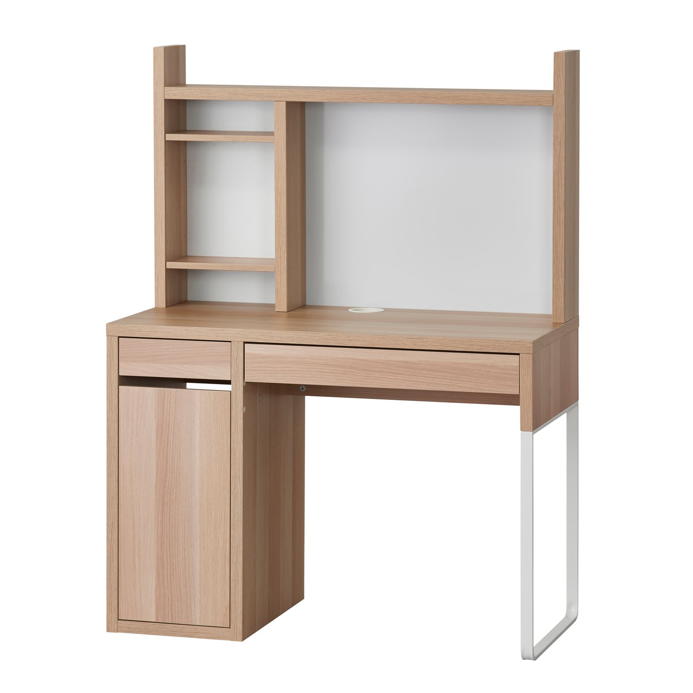 рабочее место, под беленый дуб, 105x50 см