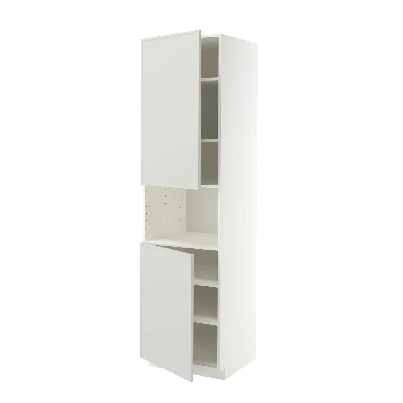 выс шкаф д/СВЧ/2 дверцы/полки — фото 1