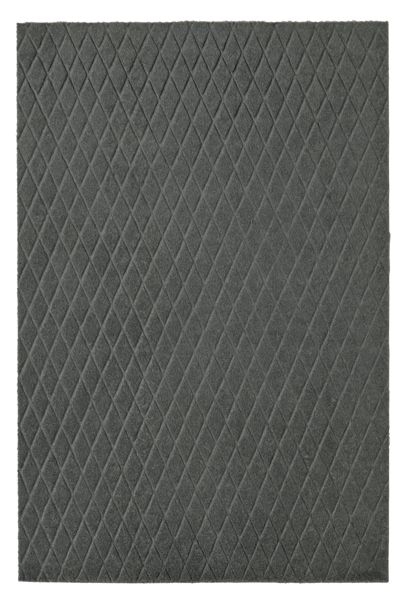 Придверный коврик для дома, темно-серый, 60x90 см