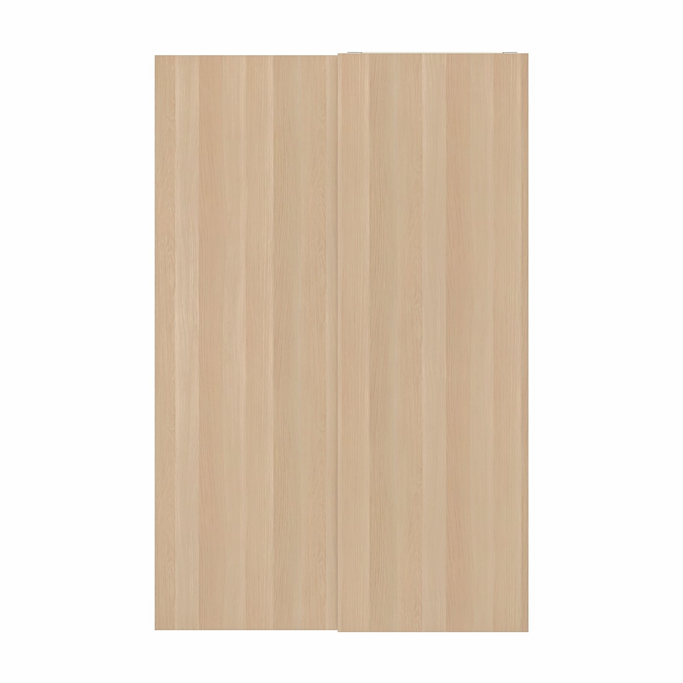 пара раздвижных дверей, под беленый дуб, 150x236 см