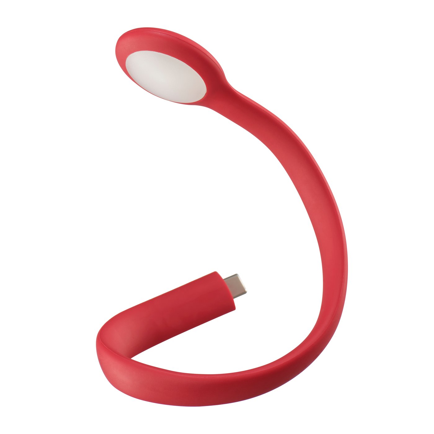 Светодиодная USB лампа, красный, 30 см
