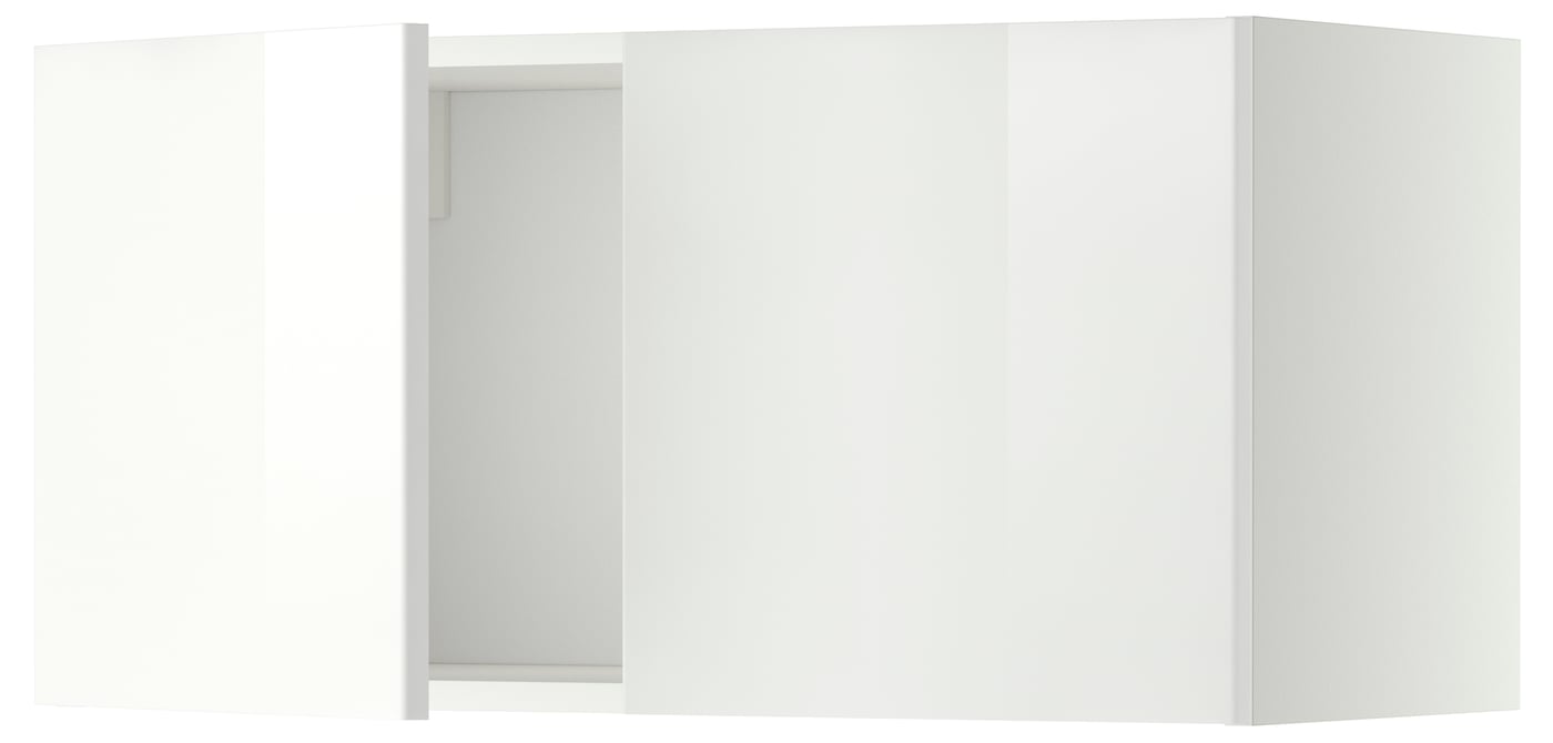 Навесной шкаф с 2 дверцами, белый/Ringhult белый, 80x40 см