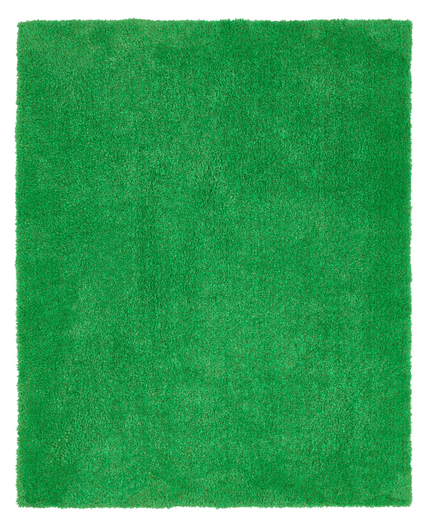 ковер, длинный ворс, зеленый, 133x160 см