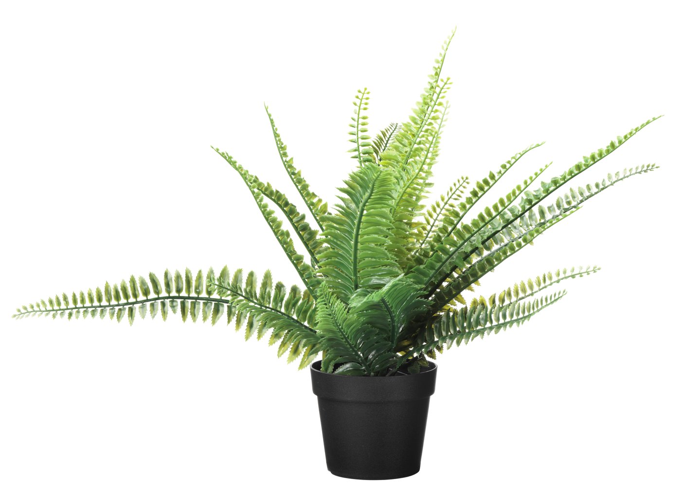 Искусственное растение в горшке, д/дома/улицы папоротник, 9 см