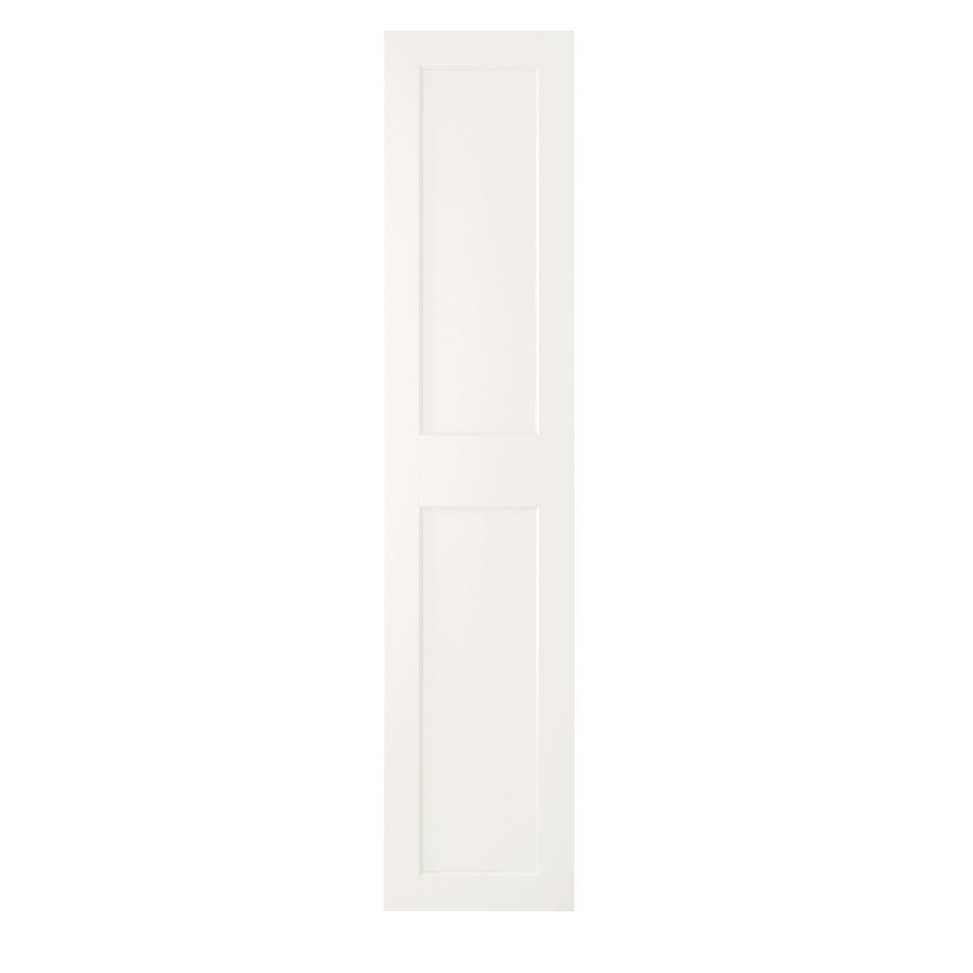 дверца с петлями, белый, 50x229 см
