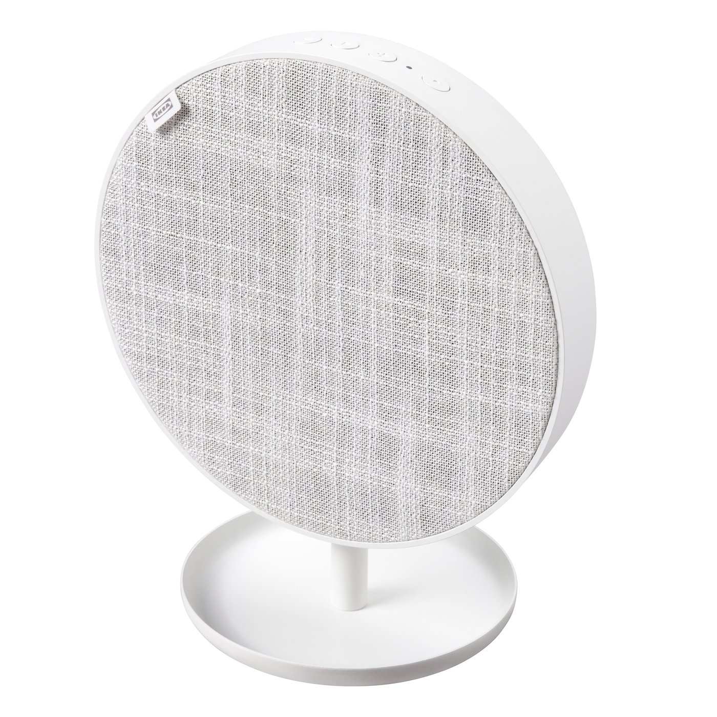 Портативный динамик bluetooth, белый, 19 см