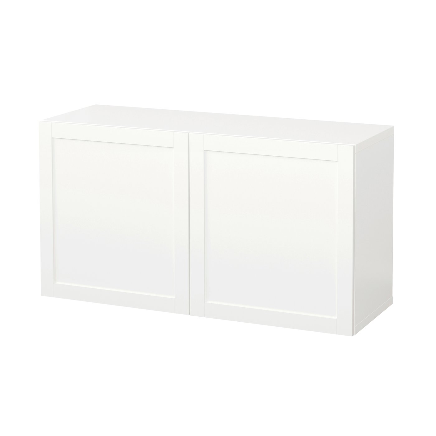 Комбинация настенных шкафов, белый/Hanviken белый, 120x42x64 см