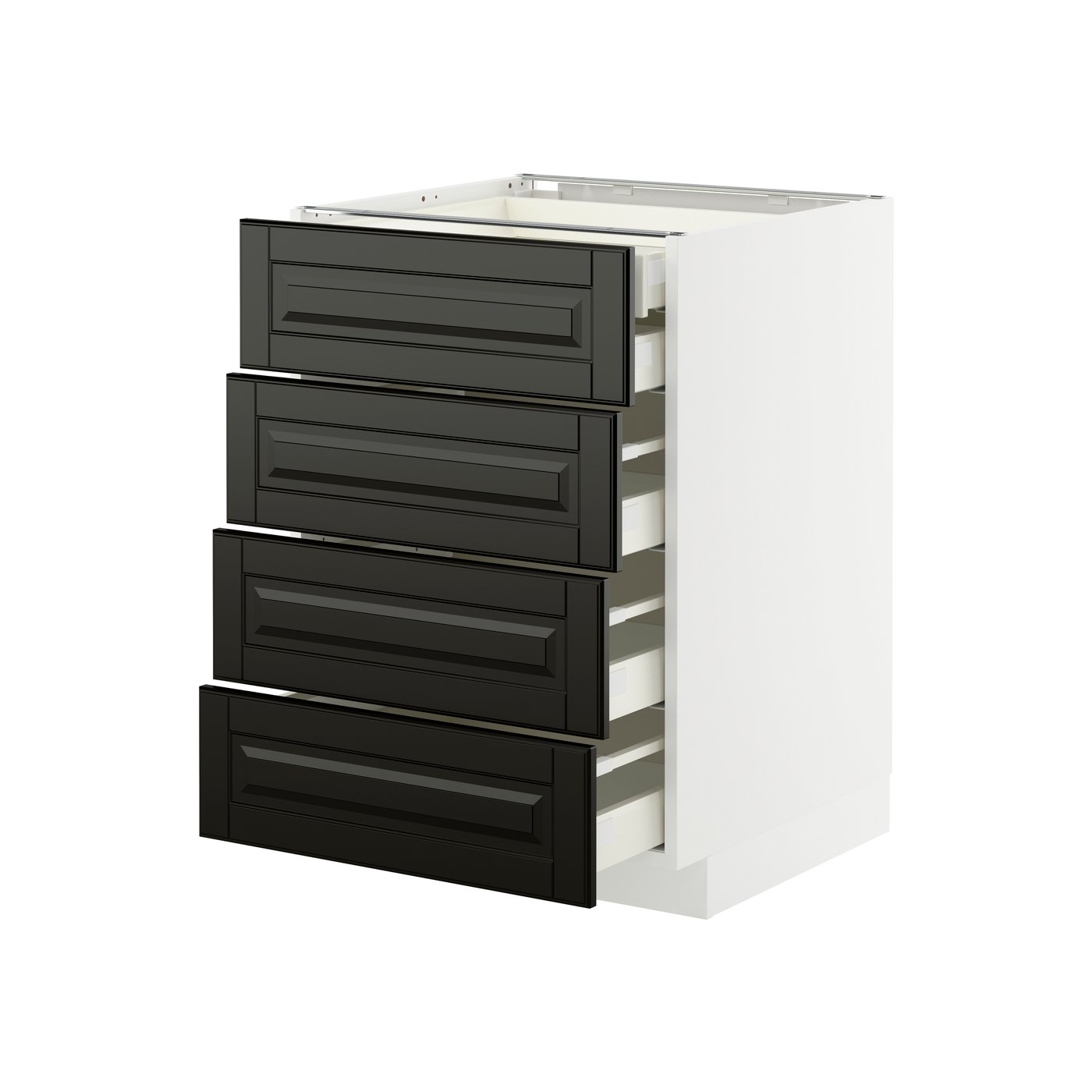 Напольный шкаф 4фасада/2нзк/3срд ящ