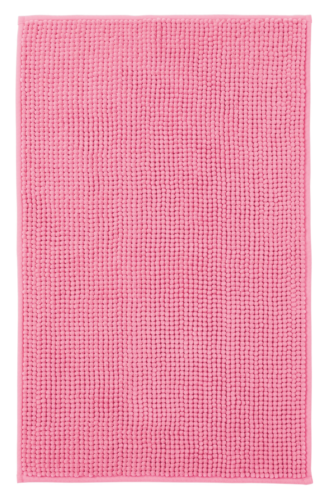 Коврик для ванной, розовый, 50x80 см