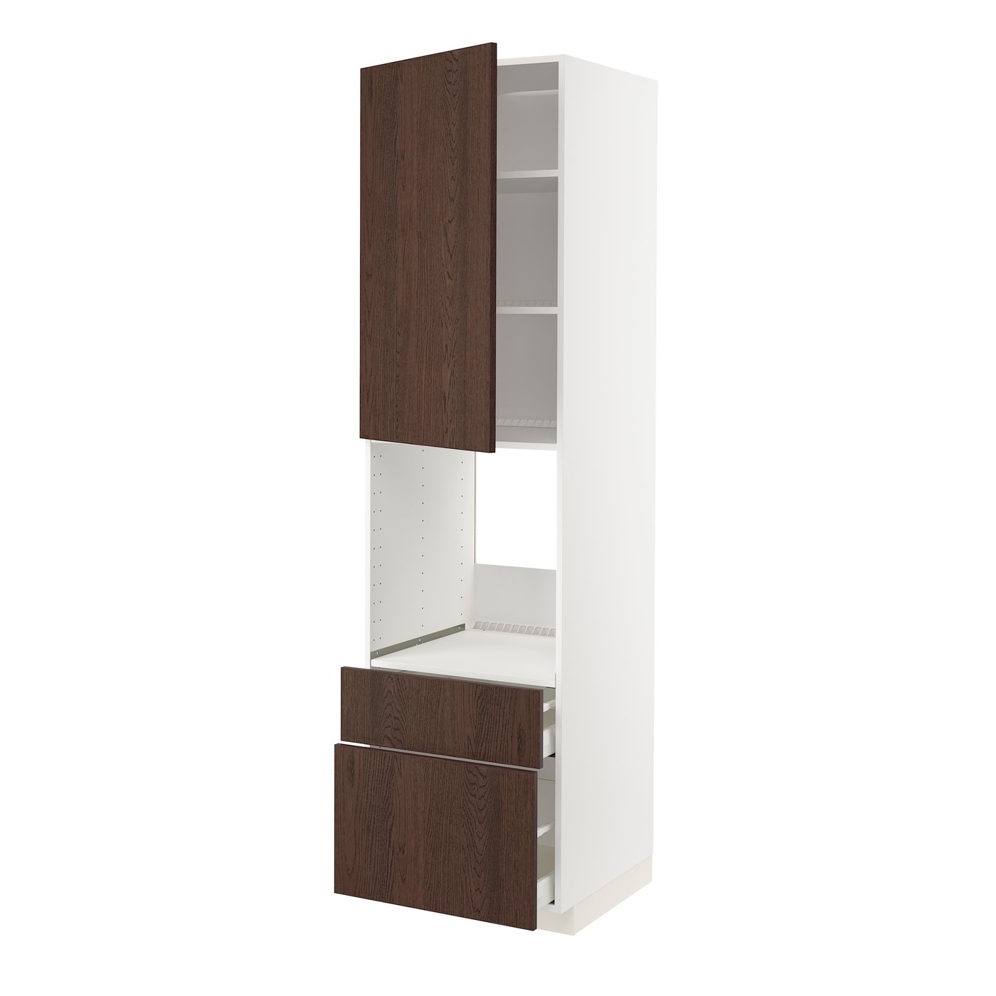 выс шк д/дхвк+двр/2фрнт/1срд/1вс ящ, 60x60x220 cm