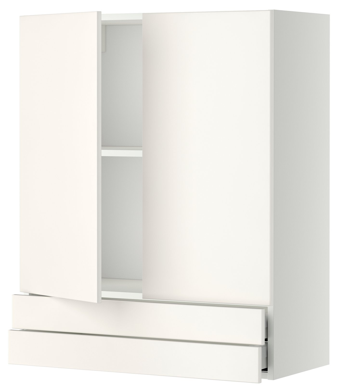 навесной шкаф/2дверцы/2ящика, 80x100 cm
