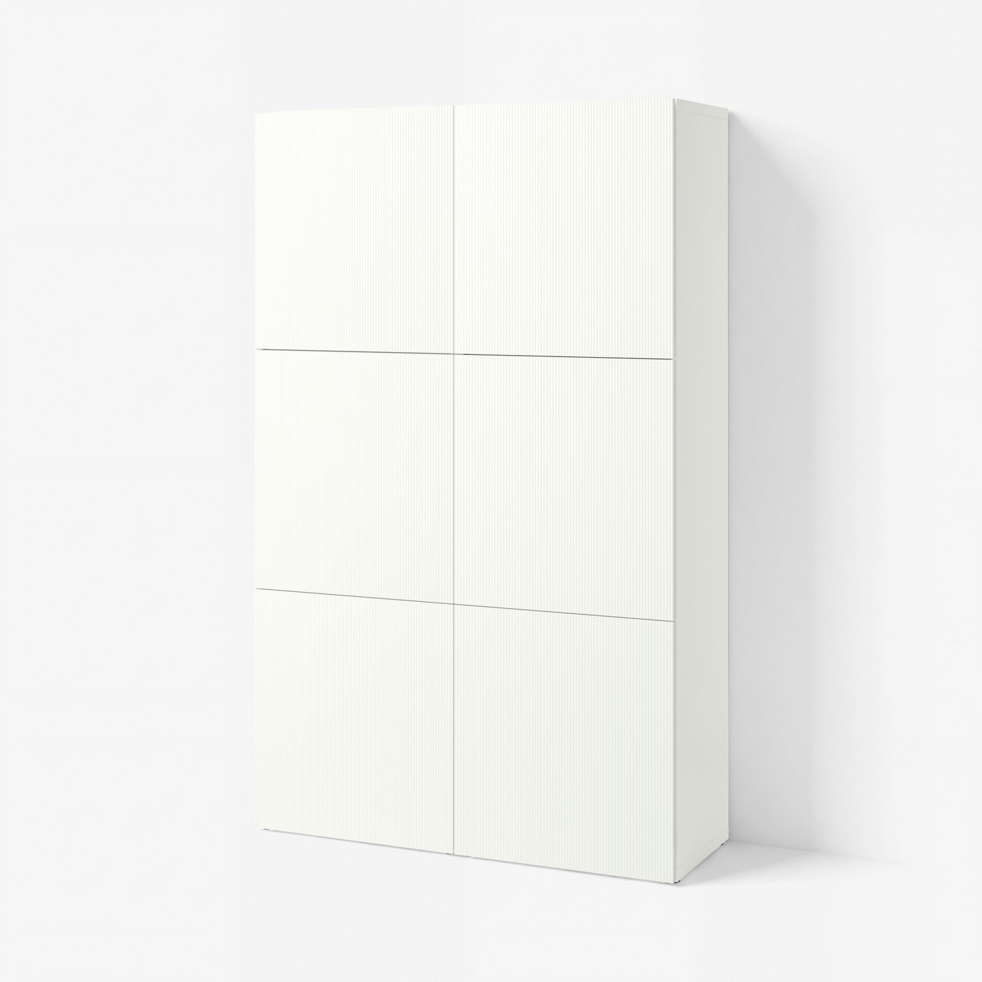 комбинация для хранения с дверцами, белый/Förvaltare белый, 120x42x193 см
