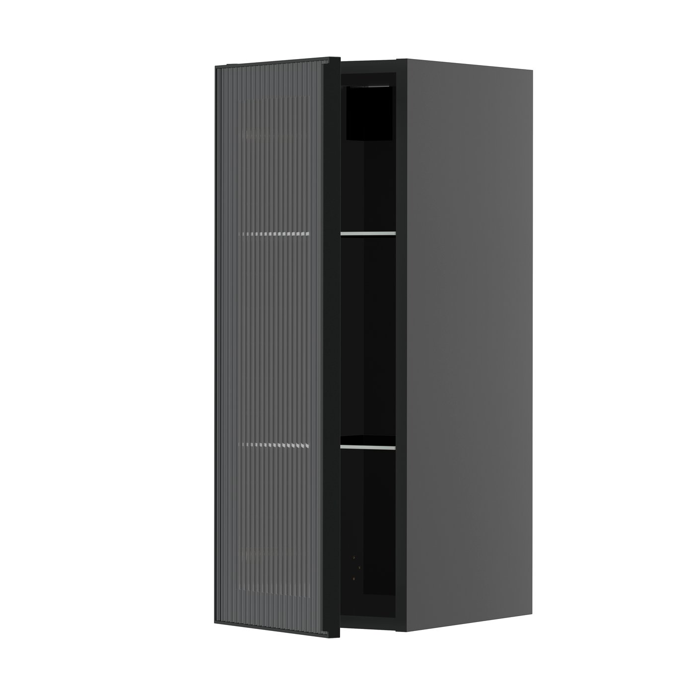 Навесной шкаф/полки/стеклян дверца