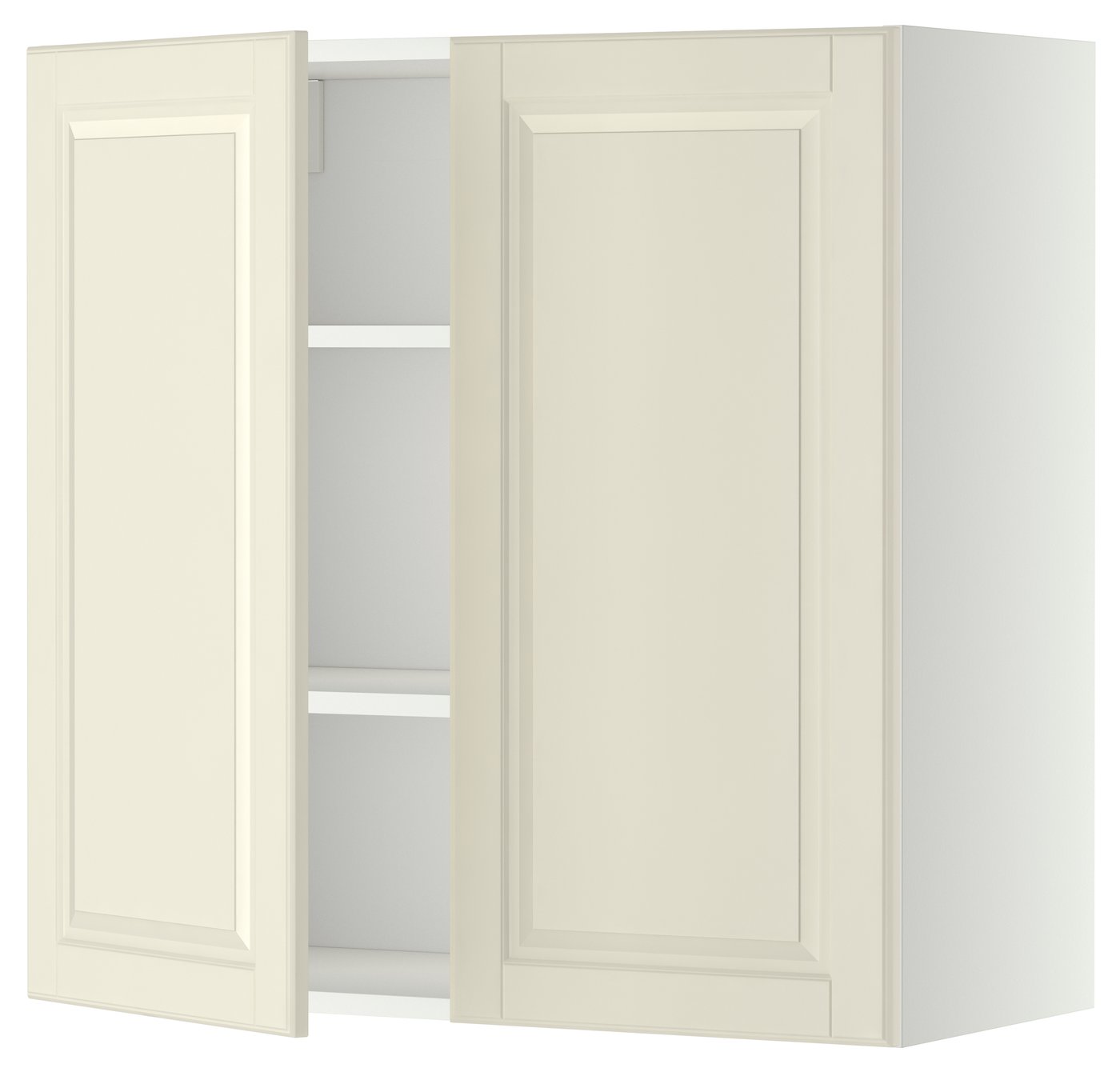 Навесной шкаф с полками/2дверцы