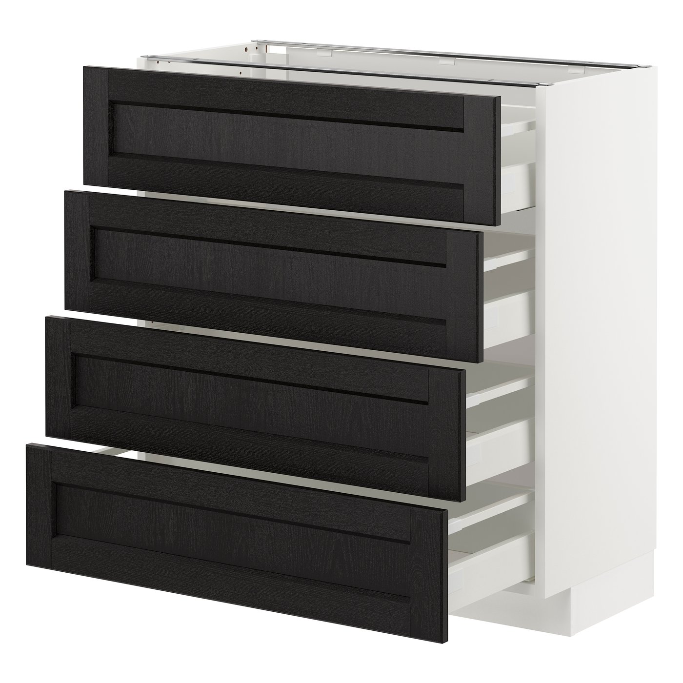 Напольн шкаф 4 фронт панели/4 ящика