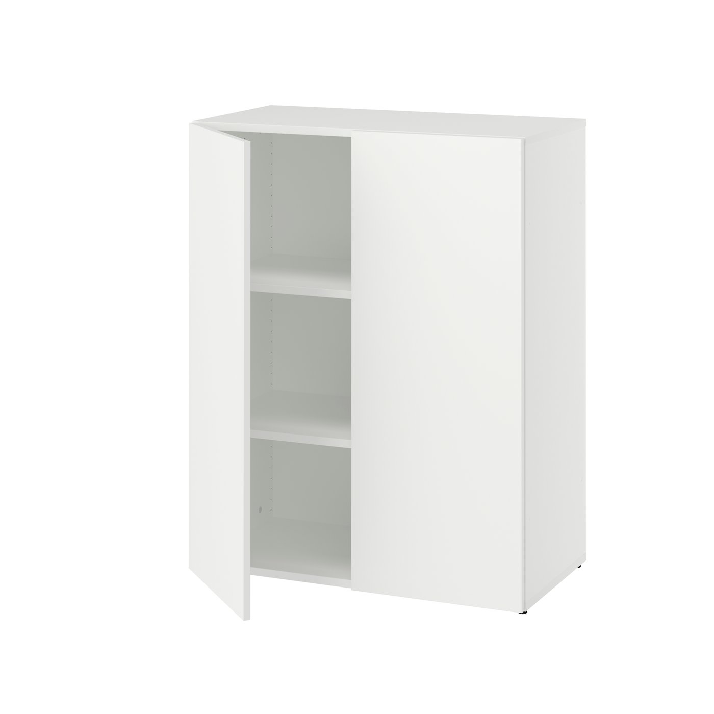 Комбинация д/хранения, белый, 80x42x101 см